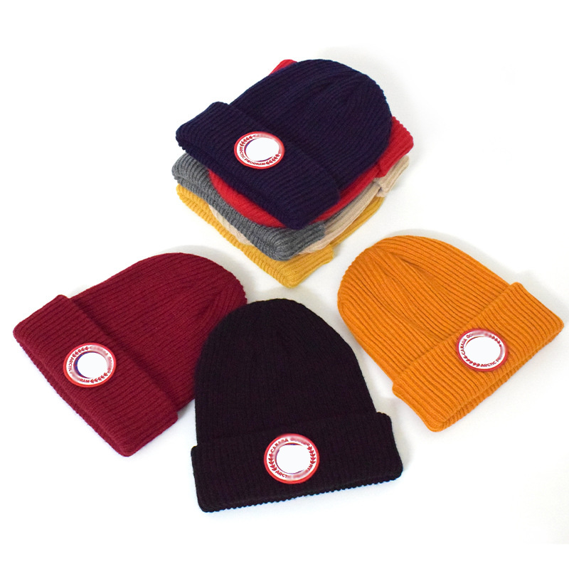 

2021 high Sale men Beanie Luxury unisex knitted hat Gorros Bonnet CANADA Knit hats classical sports skull caps women casual outdoor GOOSE beanies