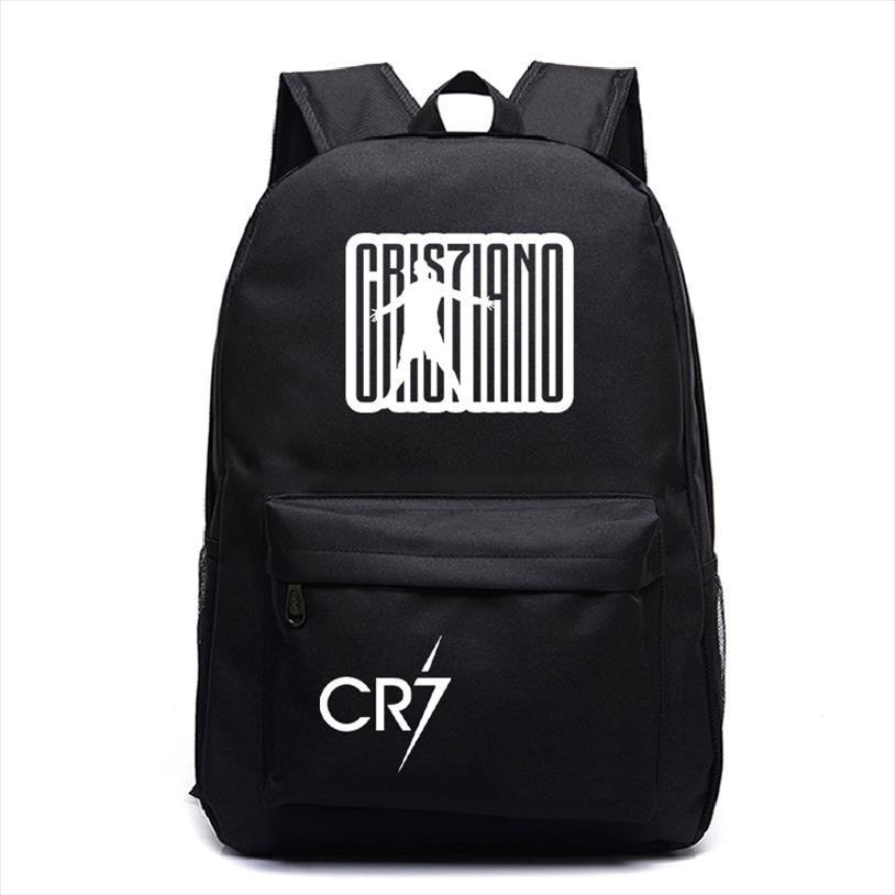 

Cristiano Ronaldo Backpack Kids Boy Girl School Cr7 Laptop Rucksack Men Women Boys Girls Shoulder Knapsack