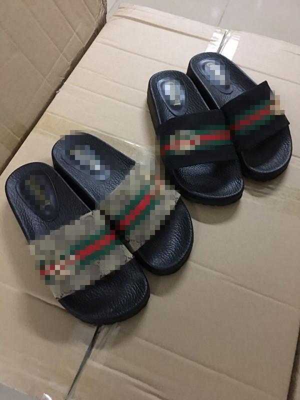 

big size 2021 Light slippers European and American individual leisure women Sandal flip flops summer fashion leather non-slip soft botto XCv, Black