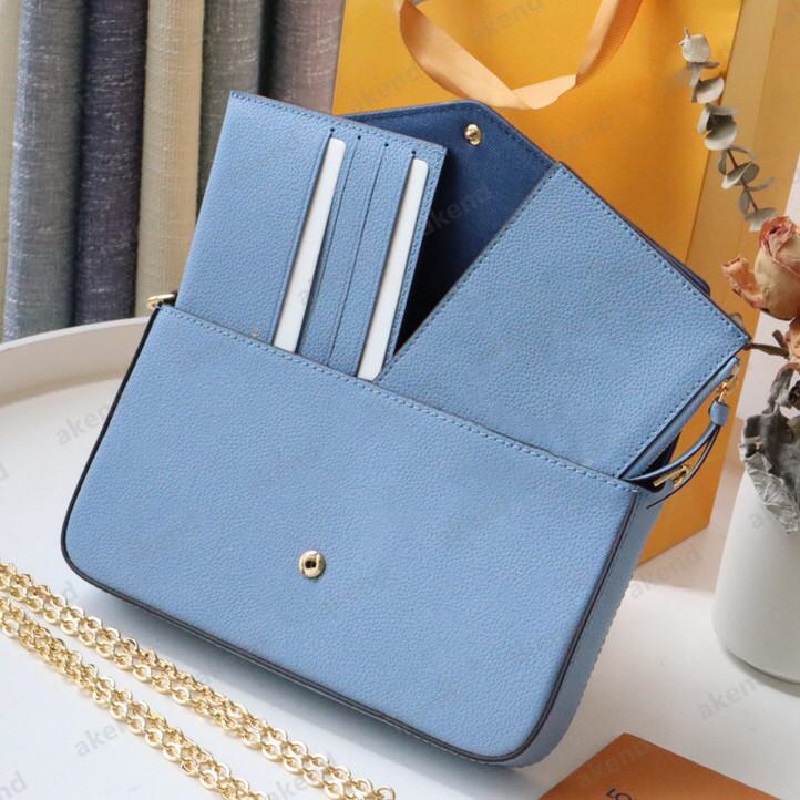

Luxury\u00A0designer Purse Shoulder bag for women men s crossbody sling cross over small Coin Key Pouch Card Holder Felicie Pochette summer