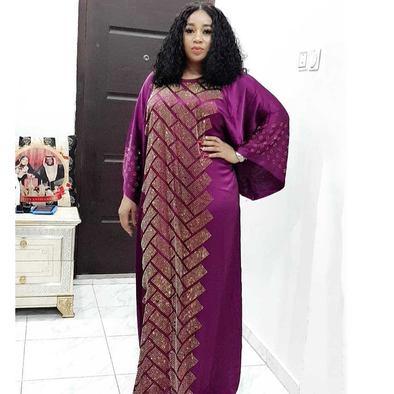 

2021Muslim Women Hijab Abayas 2021 New Kimono Silk Dress Turkish Arabic Jalabiya Fashion Styles Large Size Boubou Africain Femme