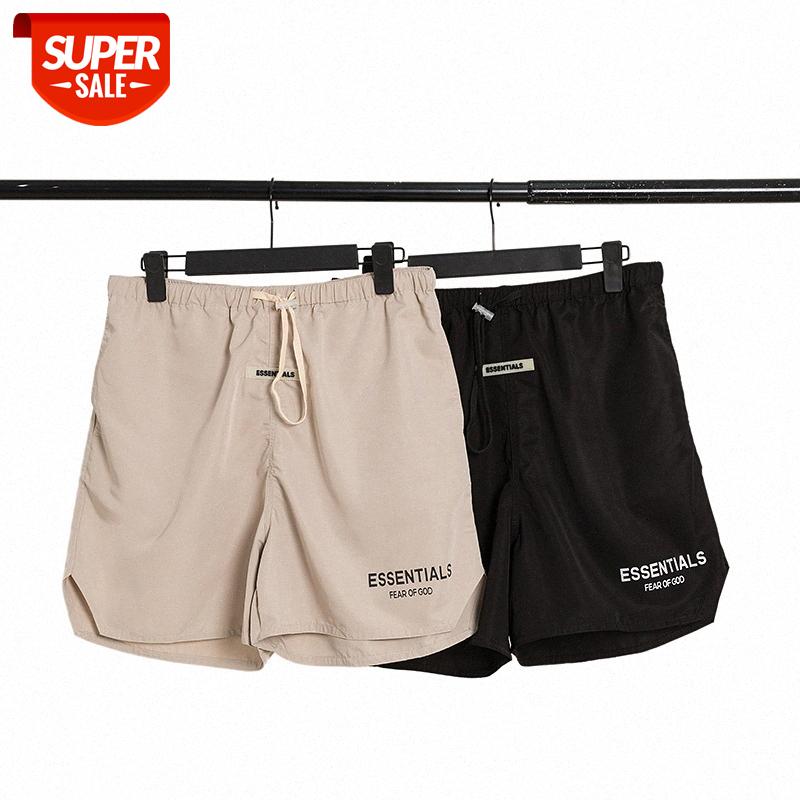 

Shorts Sixth Essentials Double Line Letter Reflective Nylon #I31c, Apricot