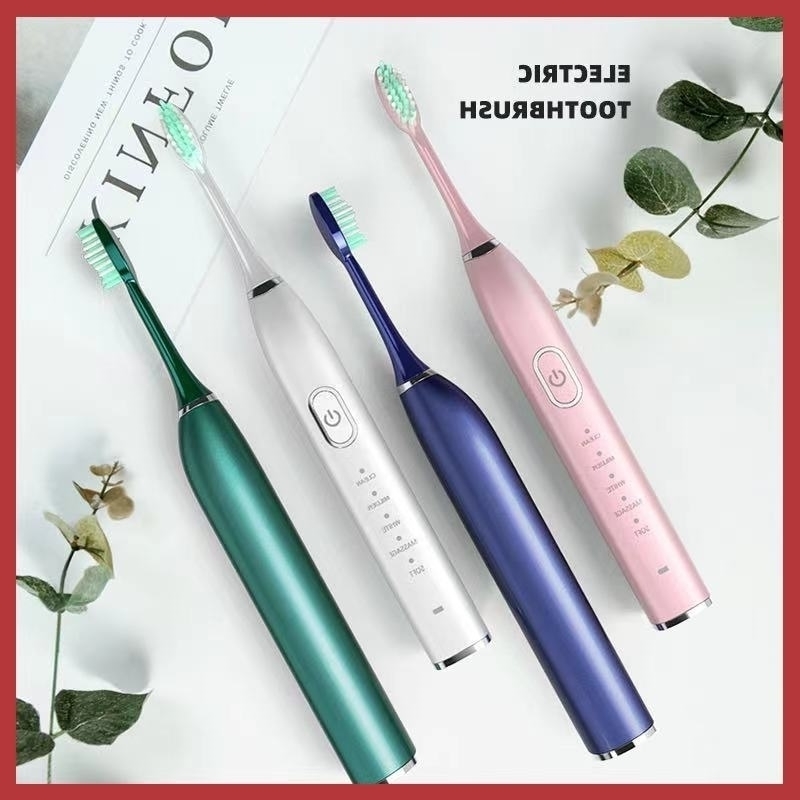 

soft Ultrasonic electric toothbrush hair household adult charging maglev intelligent travel live gift