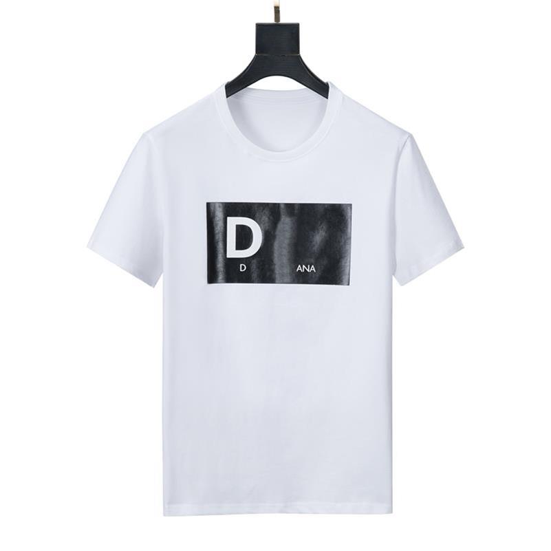 

2022 men's high quality cotton round neck men's T-shirt European and American fashion letter printed logo summer designer casual couple short sleeve Asian size -3xl V66