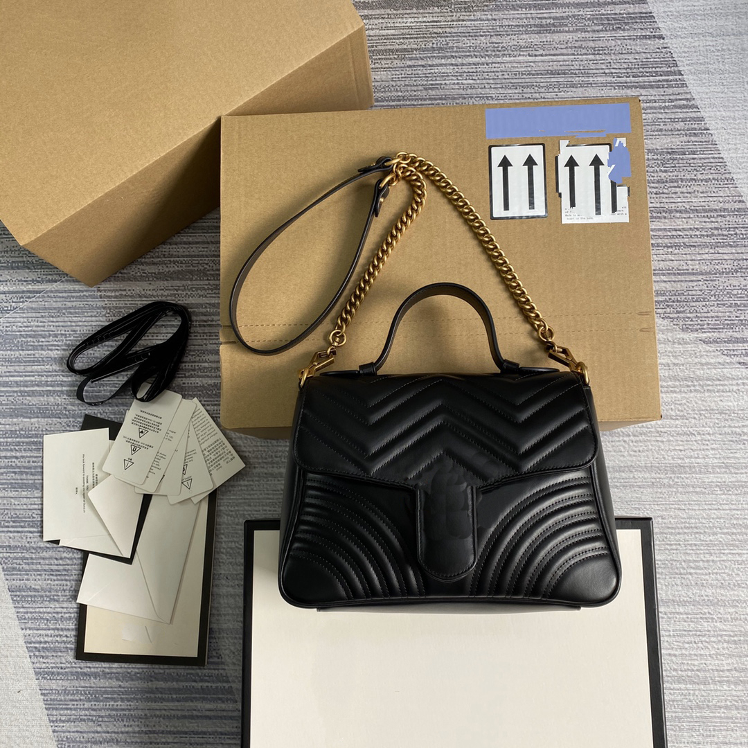 

Women Crossbody Bags fashion Hobo tote famous Marmont Purse Designers Quilted Heart Handbags, Red