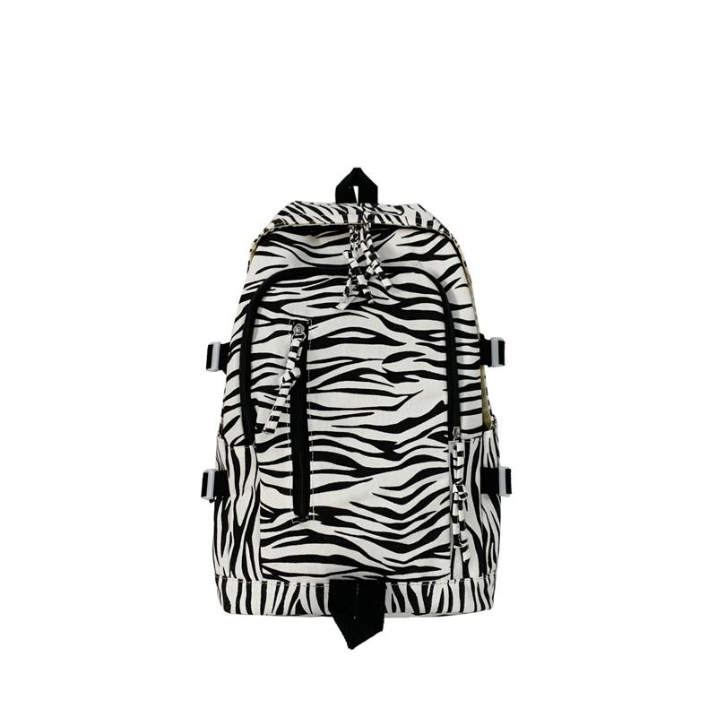 

Backpack Cow Print Canvas Women School Bags Mochila Feminina Escolar Damen Rucksack Borsa Rugtas Dames Back Pack Rugzak Vrouwen