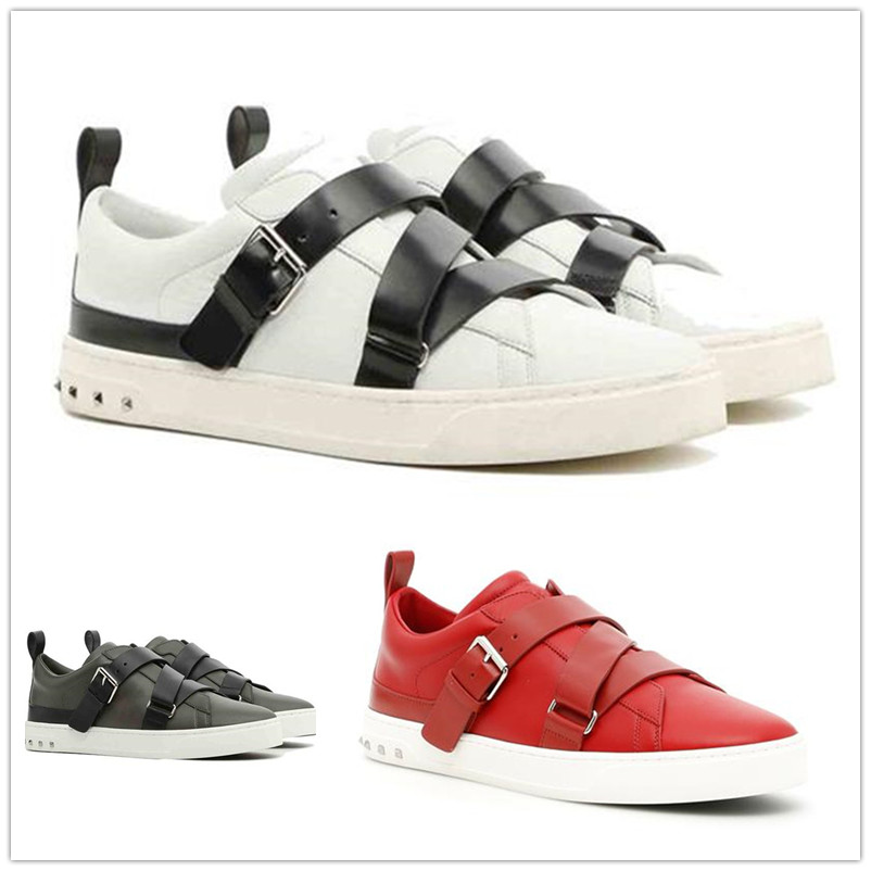 

2021 High Luxurys Designers Shoes Women Men Fashion Sneakers Without straps Lazy Casual Stripe Platforms slip-on mens trainers With Box