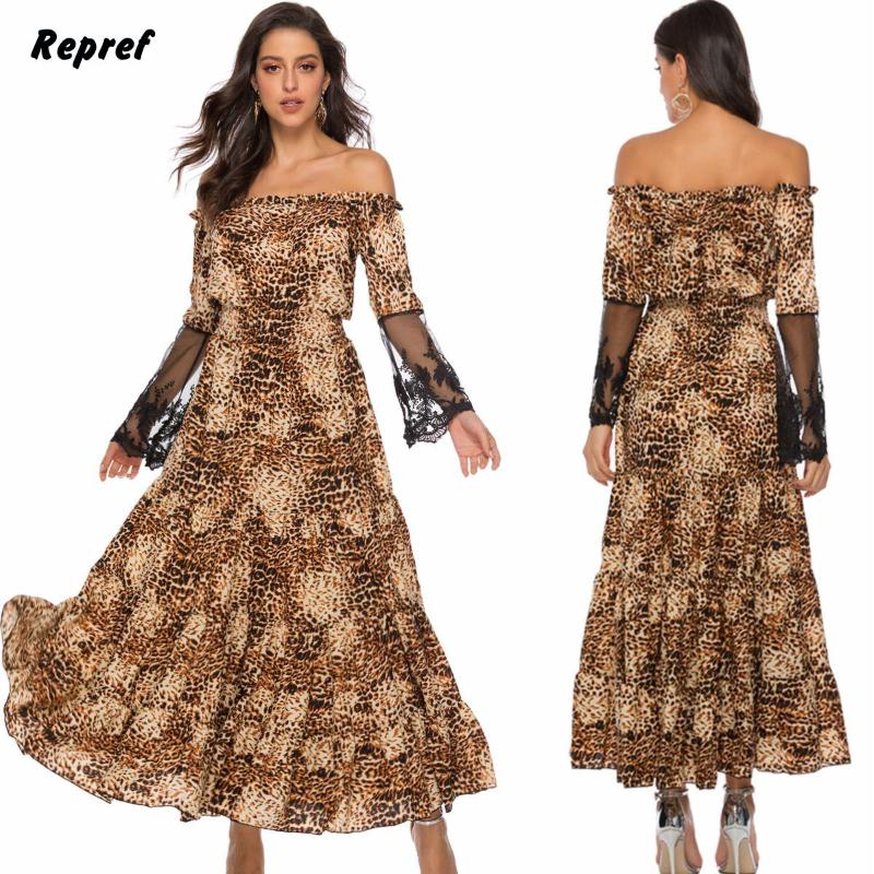 

Casual Dresses Women' Summer Dress Ladies Sexy Stripe Print FashionDresses Elegant Women Single Shoulder Pendulum Maxi Flower, Picture color