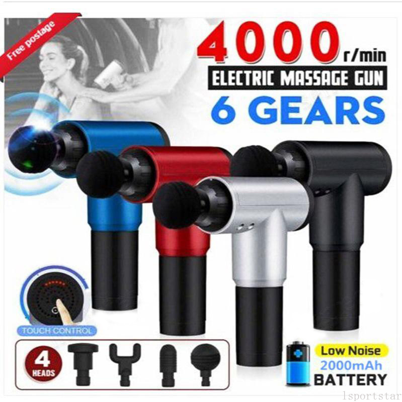 

Multifunction Fascia Gun Body Muscle Therapy Sport Magic Massage Guns Electric Booster Vibration Percussion Massager Deep Tissue Pain Relief