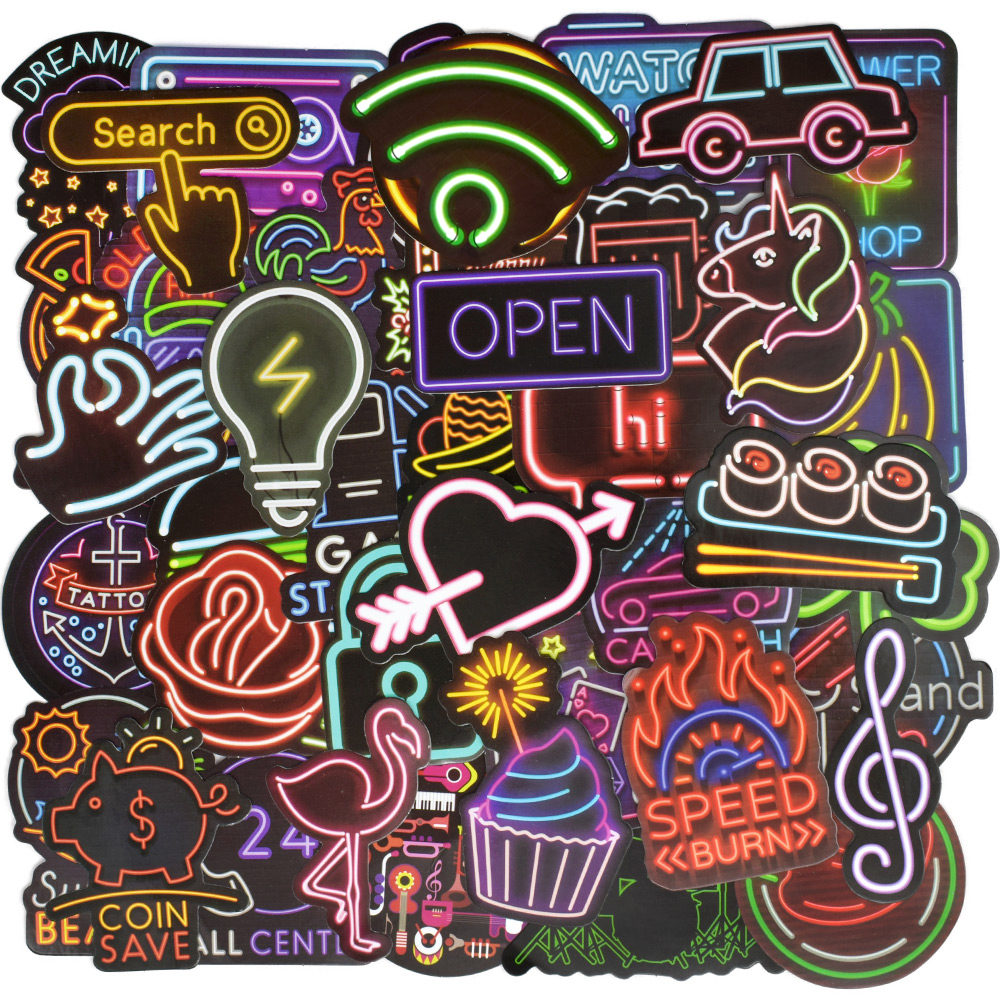 30/50/100/150pcs Theme Waterproof Water bottle sticker car bike motorcycle stickers can used to notebooks suitcases skateboards Kids Gifts-image-743539023
