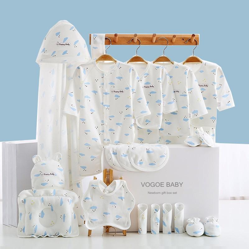

Clothing Sets Born Clothes Suits Cotton For Baby Girls Boys Spring Suit Infant Underwear Set Gift No Box, White