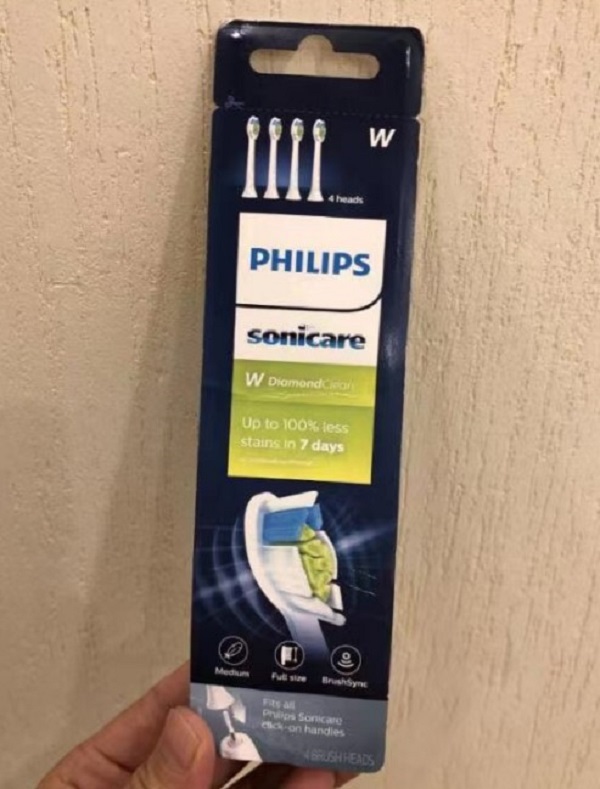 

PHILIPS HX6064/65 Sonicare W White heads Sensitive Replacement Toothbrush For Electric Tooth Brush Hygiene Care Oral cleaning Personal Care