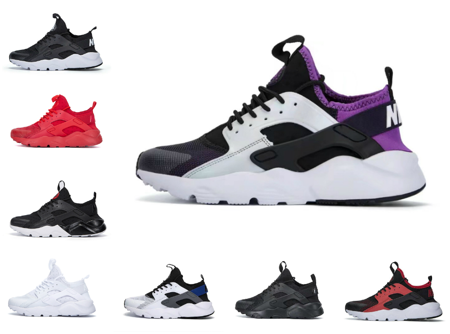 

High Quality 2021 Huarache Running Shoes 4.0 1.0 Men Women Shoe Triple White Black Red Grey huaraches Mens Trainers outdoor Sports Sneakers walking jogging, Box