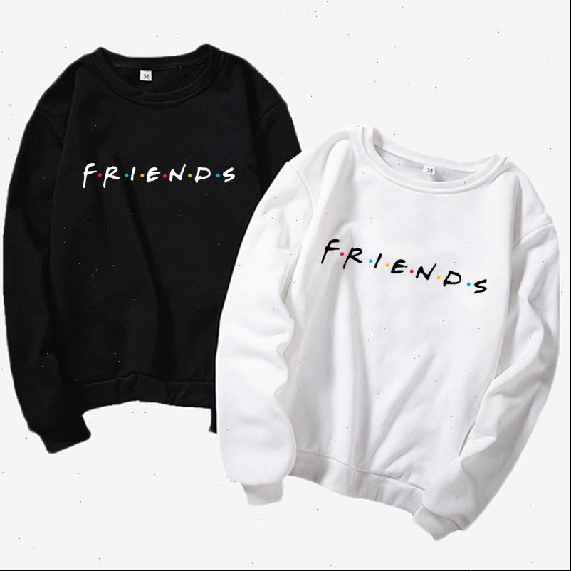 

women hoodie friend forever hoodies friends tv show tumblr pullover 90s fleece grunge jumper, Black