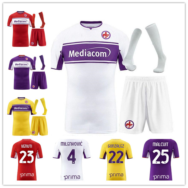 

2021 2022 ACF Fiorentina soccer jerseys 21 22 CUTRONE maillot de foot RIBERY CHIESA PULGAR MILENKOVIC Man kids kit football shirt