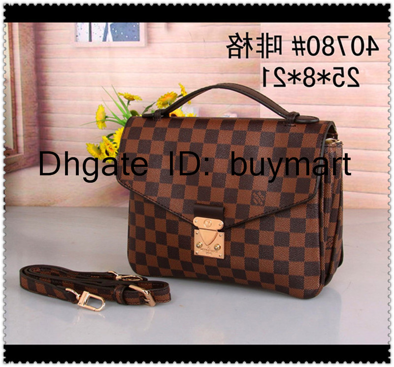 

LV Louis Fashion Crossbody Shoulder HandBag Women Purse Messenger Bags Wallet Tote Clutch Bag Vitton YSL M40780, Red;black