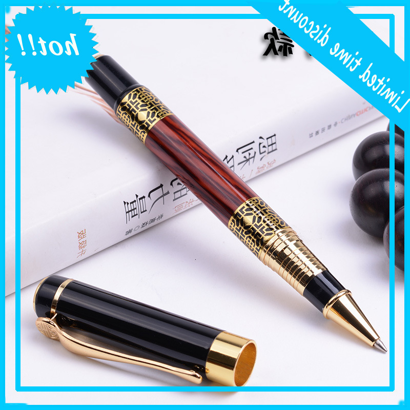 

Hill rpa530 neutral Chinese style wood grain office signature men's business gift pen