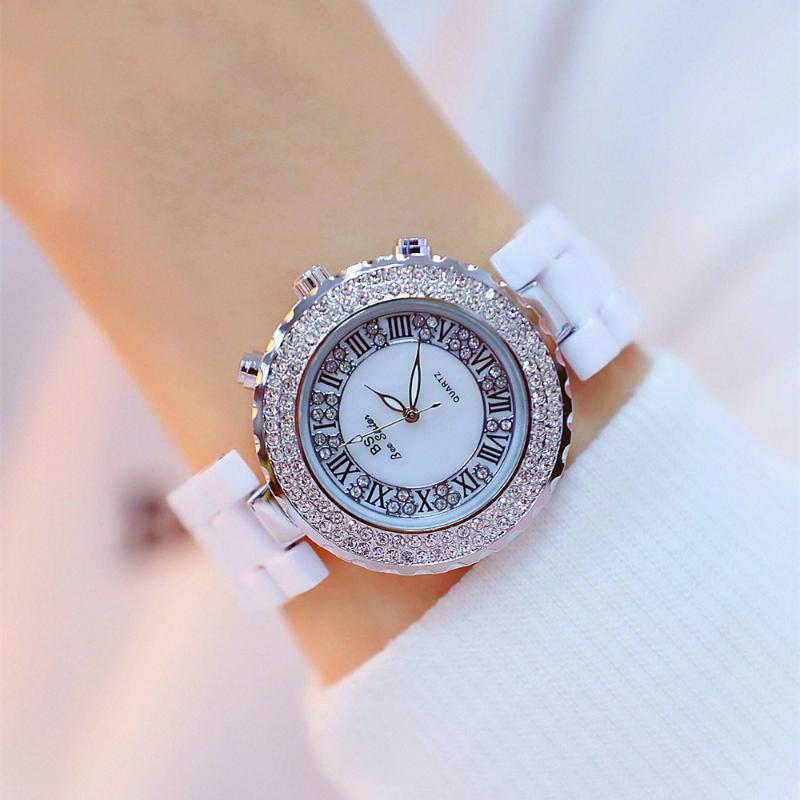 

Wristwatches Top Brand 1: 1 Same Watch Women DZ Quartz Waterproof Watches Women's Luxury Feminine Clock Ladies Gift, Silver