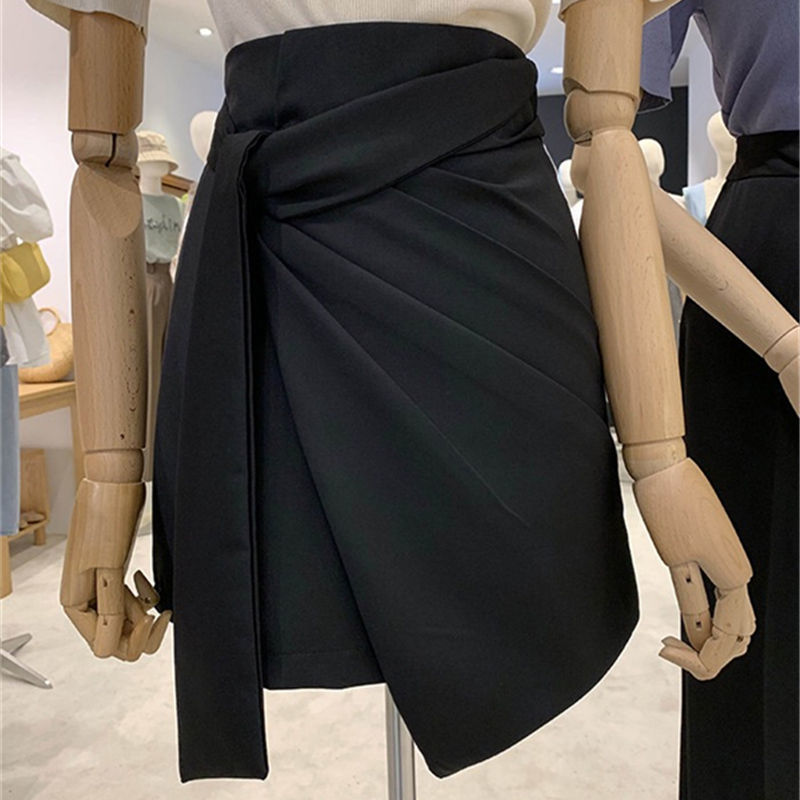 

Asymmetric High Waist Short Skirt Womens Fashionable A- line Skirt Woman Skirts Mujer Faldas Saias Mulher, 03