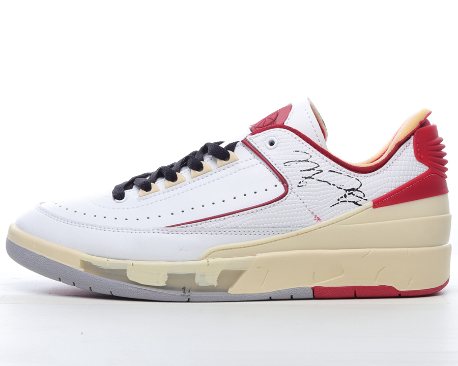 

Authentic Jumpman 2 Low Basketball Shoes Top Quality White Red Black Sapphire Blue Fashion Designer Trainers Outdoor Sneakers With Box, #1