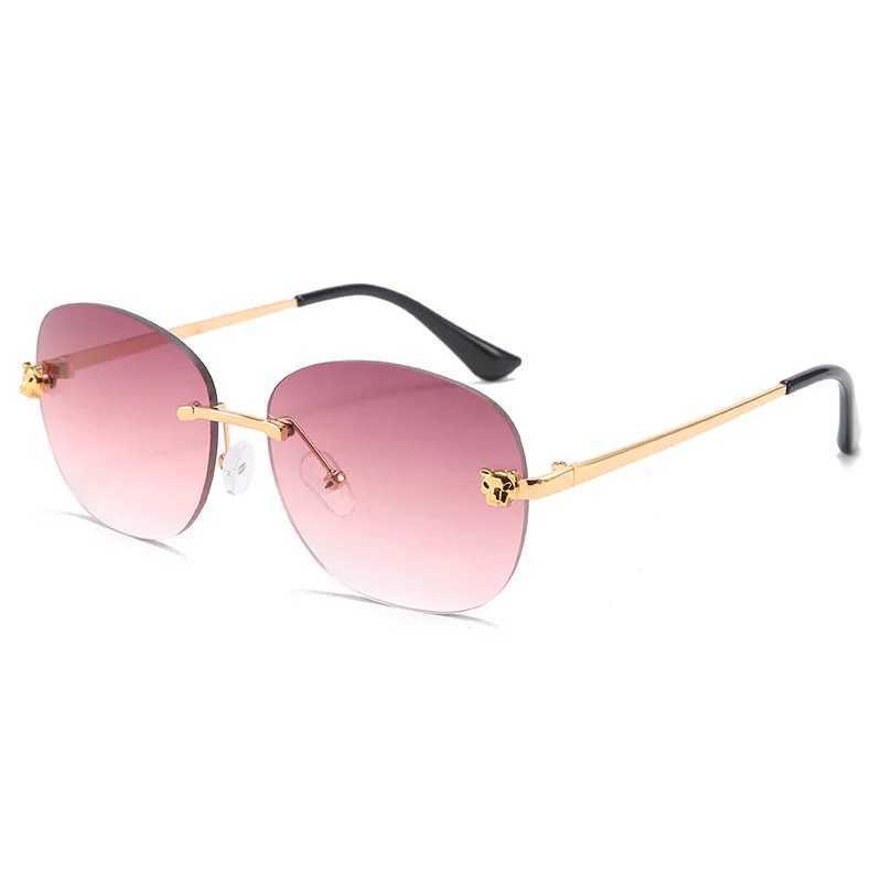 

Panther Sunglasses Men RimlFashion Accessories New Stylish Round Metal Frame Vintage Driving Shades Eyewear Gafas De Sol X0707