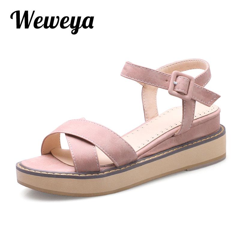 

Dress Shoes Weweya Classic Bohemia Ladies Flat Sandals Heels Pink Women Casual Woman Platform Sandalias Feminina, Yellow