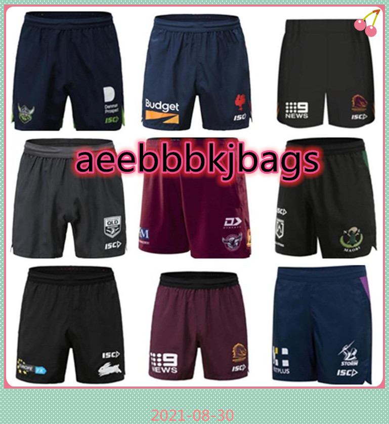

2021 Newest NRL Rugby League Jerseys 20 21 Melbourne Storm parramatta eels short shorts Brisbane Broncos Warriors NSW 3xl penrith panthers, Gold