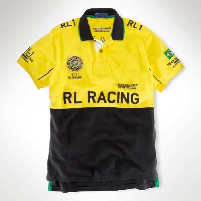 

23SS Asian Size S-5XL Summer Spring Men's Racing Shirt Big Pony Embroidered Spain Brazil Argentina UK Germany France Italy