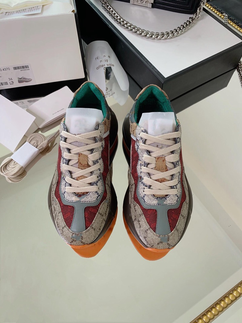 

2021 hyton Sneakers Beige Men Trainers Vintage Luxury Chaussures Ladies Shoes Designer with box size 35-46, Black
