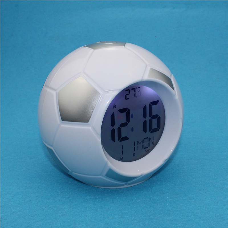 

football luminous sound control clock portugue / russian
