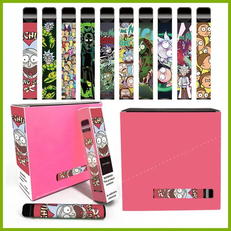 

Cartoon Puff Plus 800 puffs disposable vape pen with 550 mah e cigarette battery and 3.2ml pod