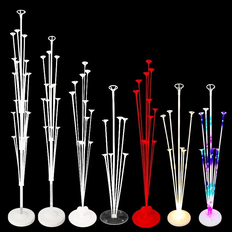 

1set Happy Birthday Party Balloon Air Balls Stick Stand Wedding Decor Baby Shower Balloons Arch Table Accessories Decoration