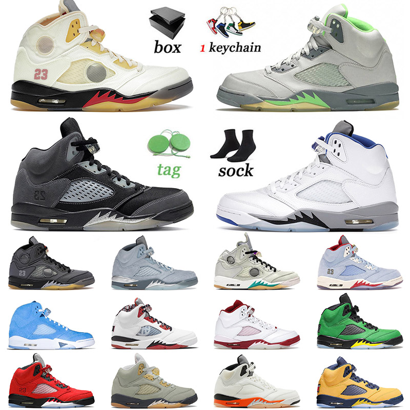 

Top Jumpman 5 5s V Mens Basketball Shoes Sail Anthracite Stealth Metallic Gold What The Black Muslin Trophy Room Red Suede Trainers Air Jorden Sneakrs