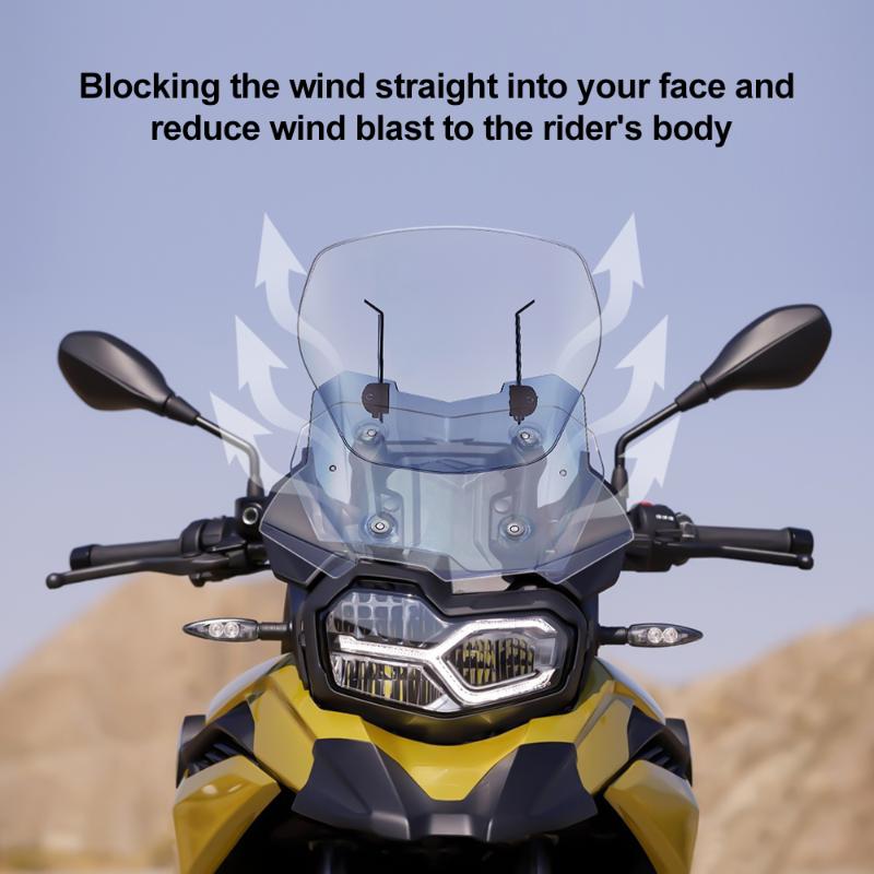 

Motorcycle Windshield For F750GS F850GS Adjustable Windscreen Wind Deflectors Screen F 750 GS 850 2021 Visor Protector
