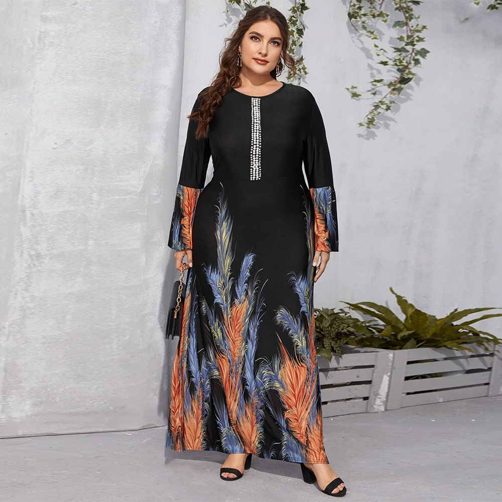 

Ramadan Eid Mubarak Abaya Dubai Muslim Hijab Dress Turkey Islam Clothing Robe Longue Femme Plus Size Dresses For Women Vestidos