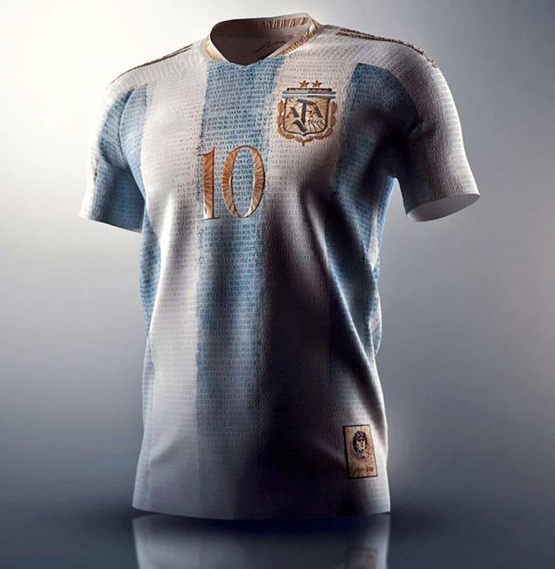 

Player version 2021 ARGENTINA CONCEPT soccer jersey 21 22 Maillots de foot Maradona special badge golden Elements Messi football shirt uniform, Black