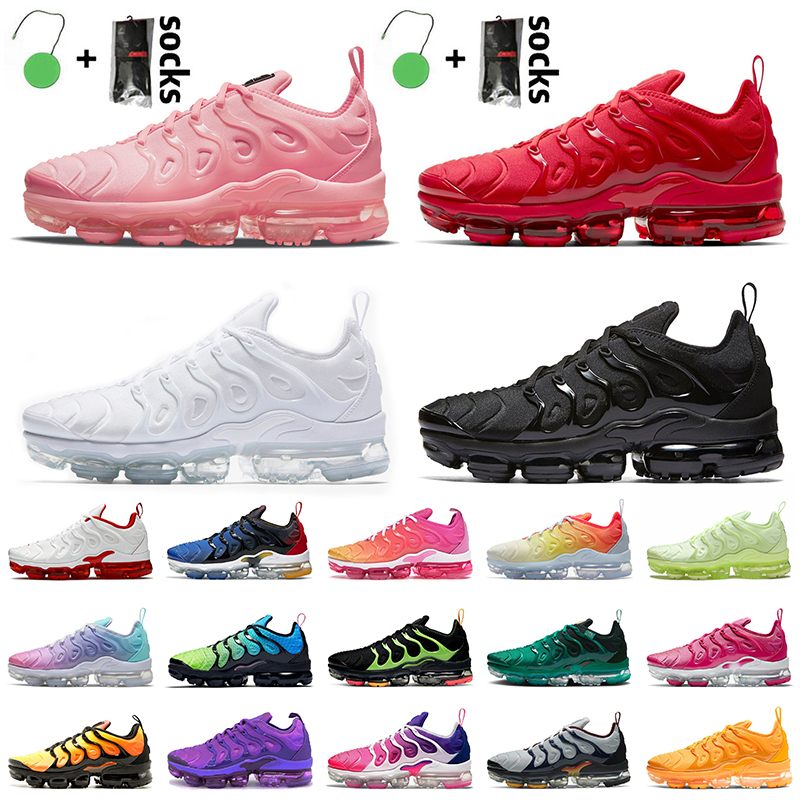 

Bubblegum Top Fashion Women Mens Tn Plus Running Shoes Triple Red White Black Barely Volt Outdoor Jogging Sports Trainers Sneakers Big Size 13, A5 pink purple 36-40