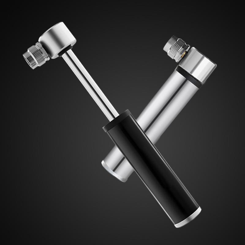 

Bike Pumps 40# 120 Psi High Pressure Air-pump Ball Portable Mini Bicycle-pump Tire Inflator Mountain Aluminum Alloy Bicycle Cycling-pump
