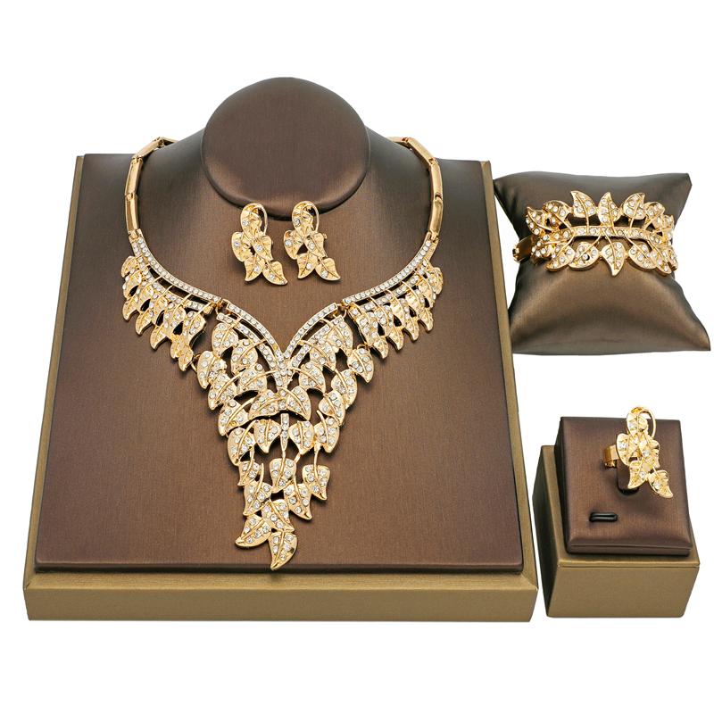 

Earrings & Necklace Fani 2022 Dubai Gold Designer Jewelry Set Nigerian Wedding Women Fashion African Beads Sets Wholesale, Silver