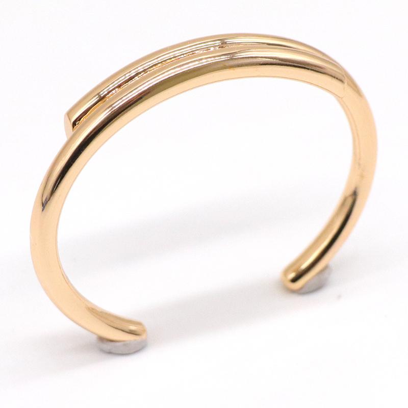 

Bangle Juorest Punk Women Charm Bracelets Casual Multi Layer Hollow Out Gold Metal Trendy Geometric Jewelry