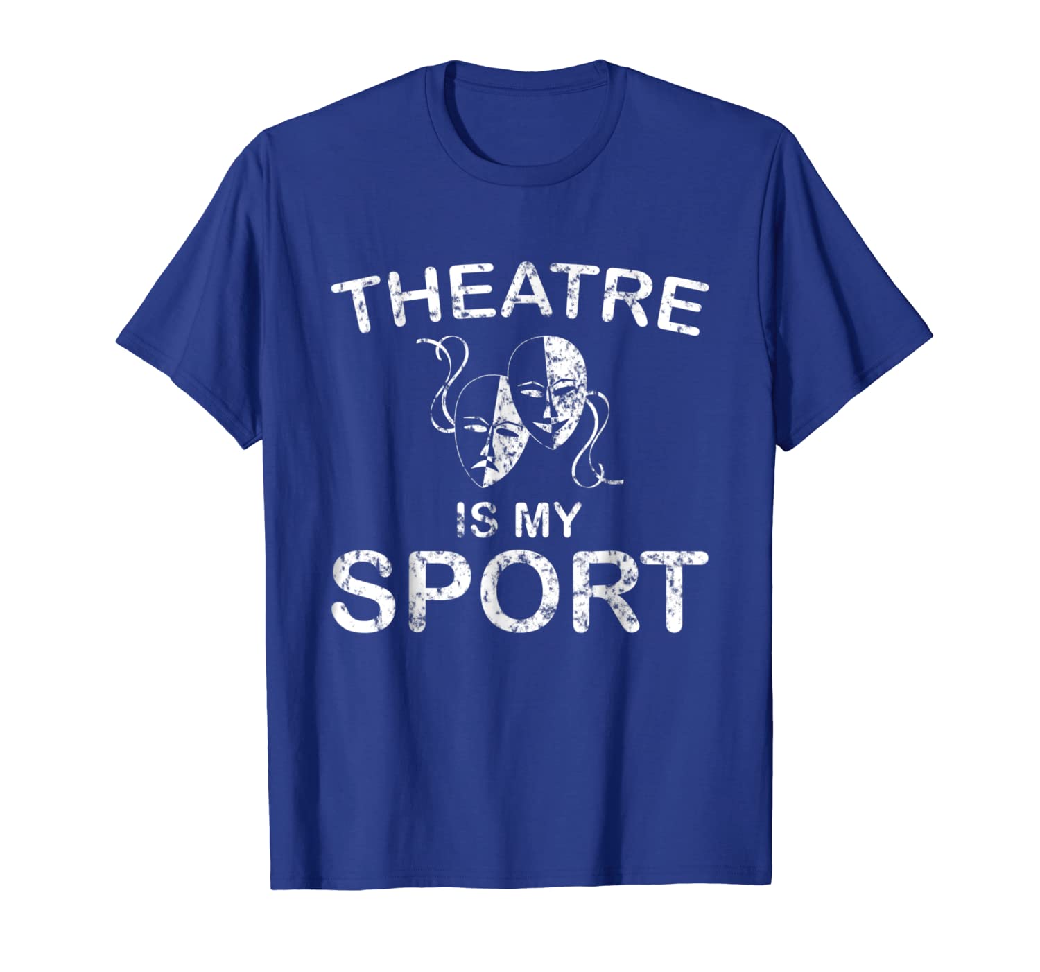 

theatre is my sport acting theater musical actor gift shirt, White;black