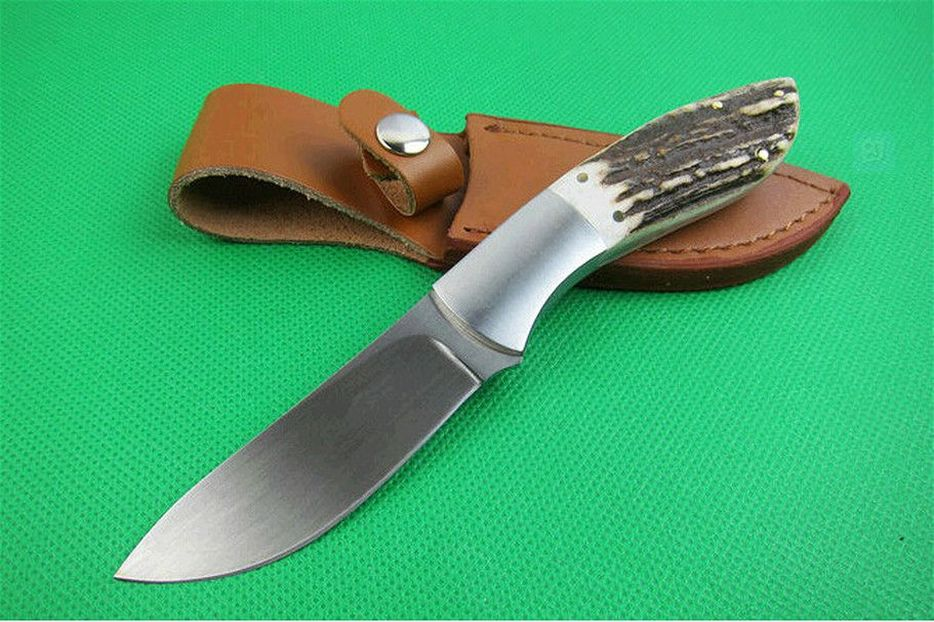 

CR KT 2840(antlers) straight knife fixed blade Camping Survival Gift Knife Outdoor Tools Xmas Gift for man 01777