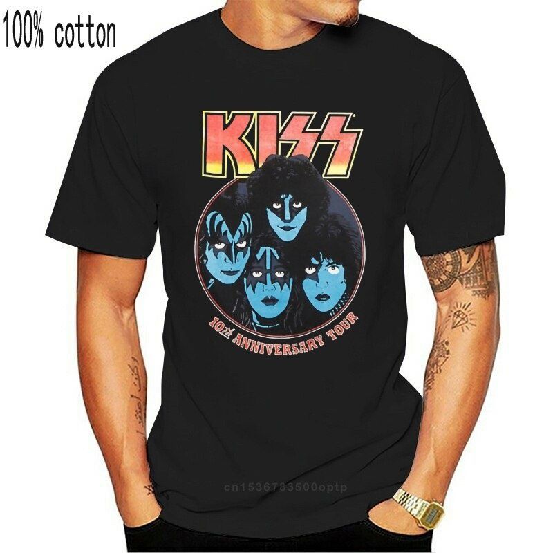 

Kiss 10th Onniversory Tour T-shirt Size S-5xl