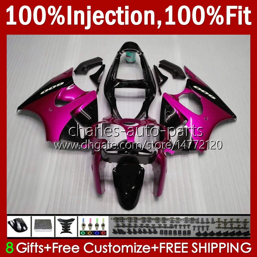 

Injection pearl pink Mold Body For KAWASAKI NINJA factory ZZR600 ZZR-600 600 CC 05-08 Bodywork 100% Fit 38HC.218 ZZR 600 2005 2006 2007 2008 600CC 05 06 07 08 OEM Fairing Kit, No. 3