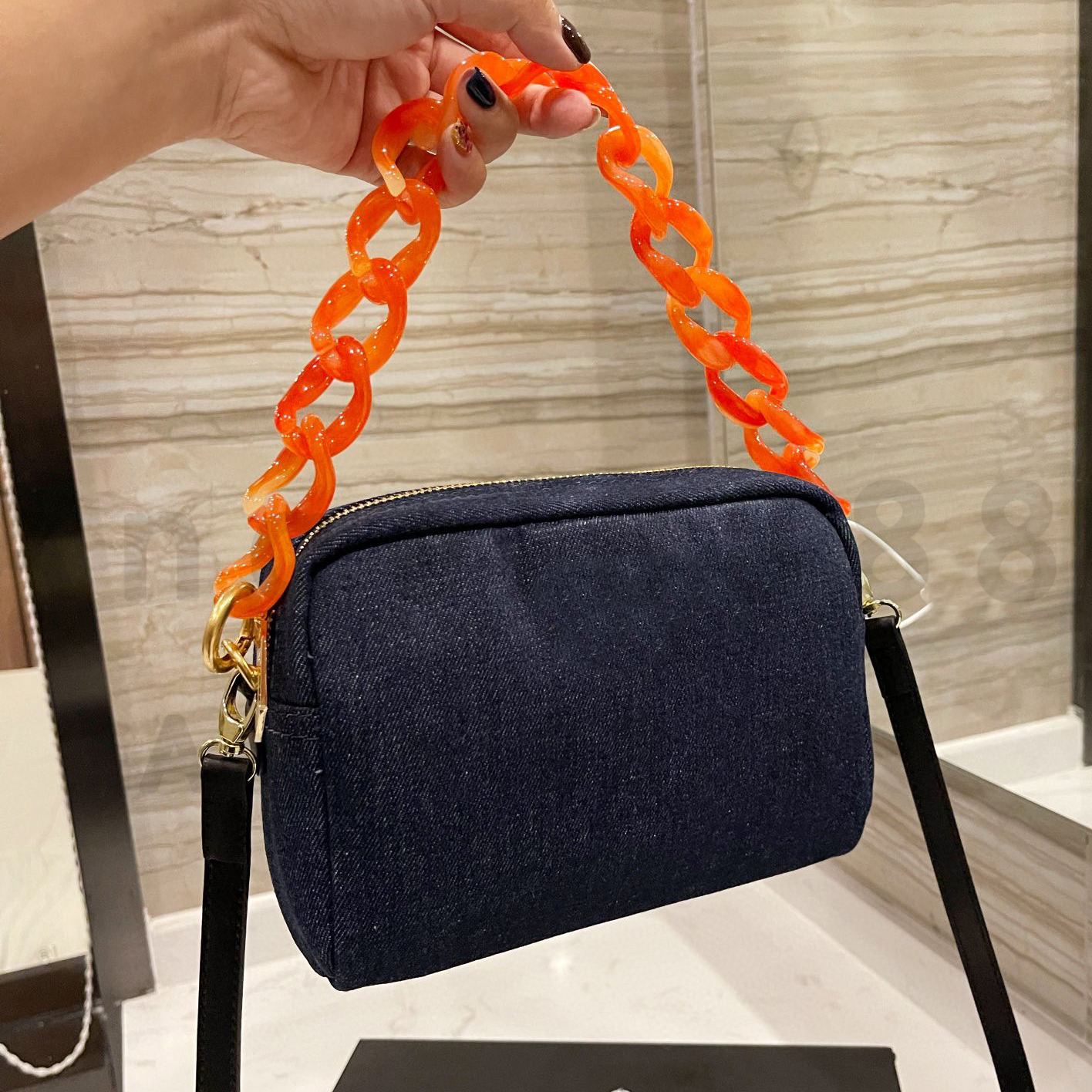 

Luxury Designer Brand Fashion Shoulder cowboy Bags Handbags High Quality Axillary Women chain Cosmetic phone bag wallet purse vintage cross body Metallic totes, No bags