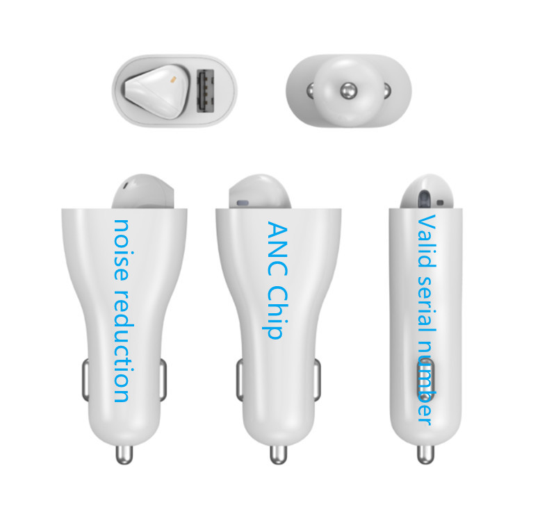 

anc chip single ear 5.0 wireless Bluetooth headset Purchase link charger earplugs UBS 2 in 1 output TWS 2nd generation 3rd generations for i