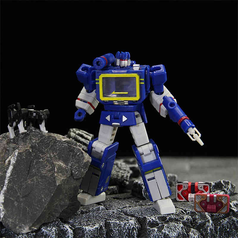 

in Stock Transformation Soundwave Pt-04 Pt04 Tape G1 Mini Pocket Ko Dx9 Robor Action Figure Toys with Box, Pt04 with box
