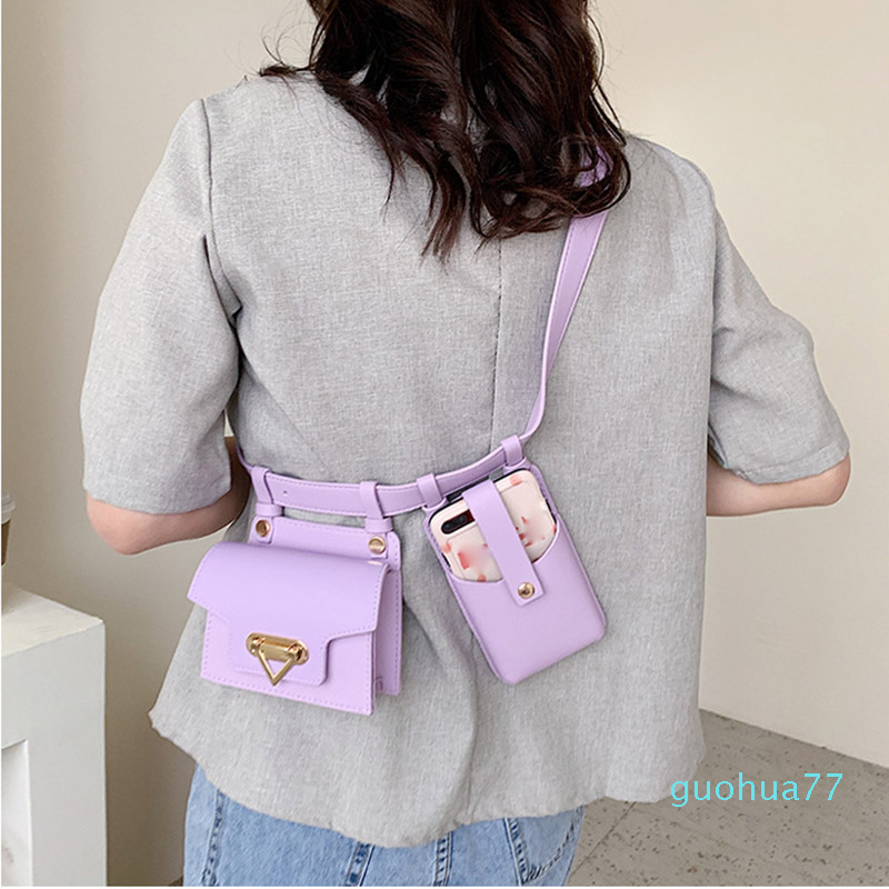 

Designer-Waist Bags Women PU Leather Mini Fanny Pack Multifunctional Travel Lady Chest Belt Bag Hip Hop Bum Female Phone Purses Small, Beige