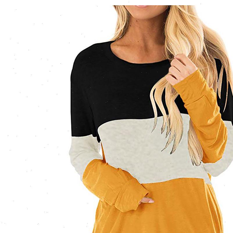 

z20 womens women t shirts plus size shirt patchwork o neck long sleeve pullover color block tshirt for camiseta, White