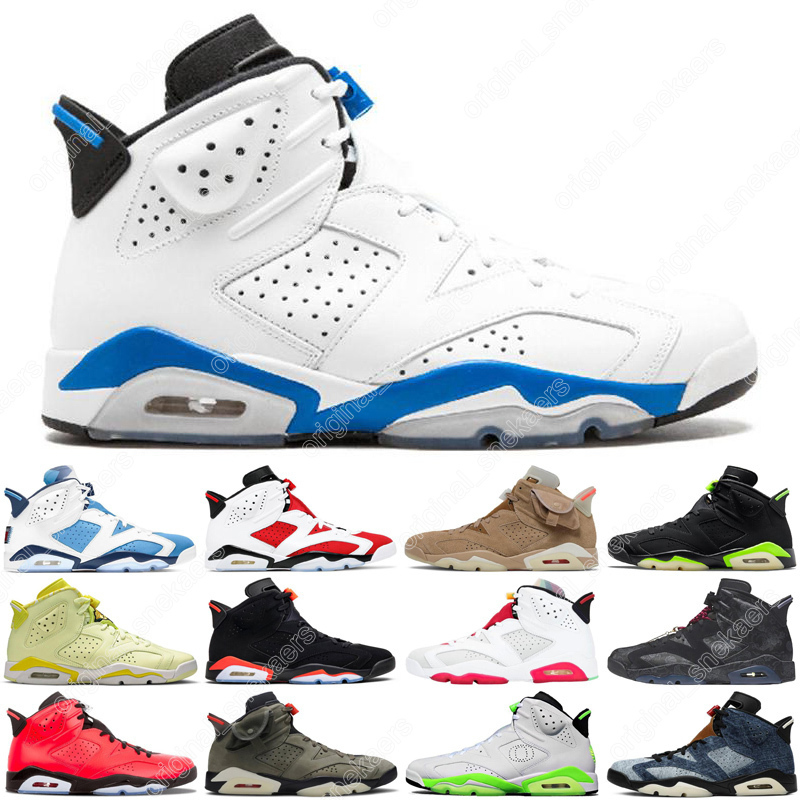 

newest 6 6s mens womens basketball shoes Electric Green 2021 Carmine British Khaki Oregon Singles Day Tinker Hare UNC Gatorade men trainers, #1 electric green